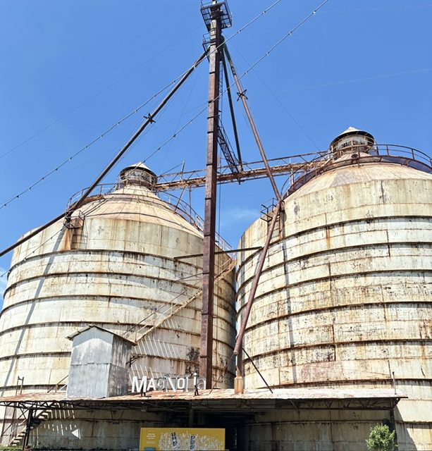 Picture of the Silos that are at the Silos at Magnolia
